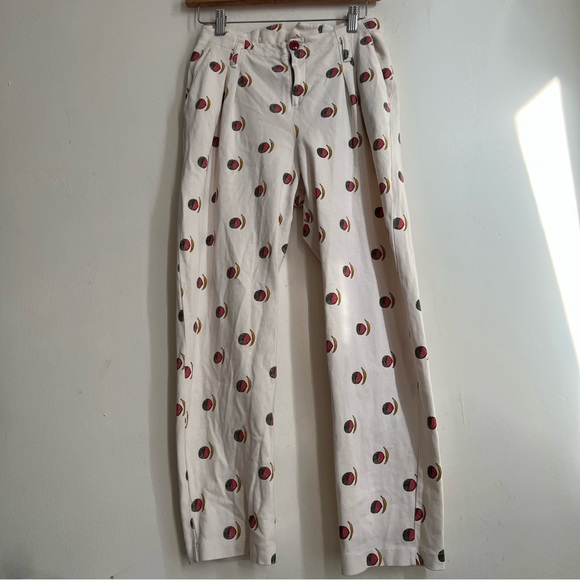 THE ANIMALS OBSERVATORY
WHITE FRUIT PRINT BEAVER PANTS size 10 - Picture 2 of 10